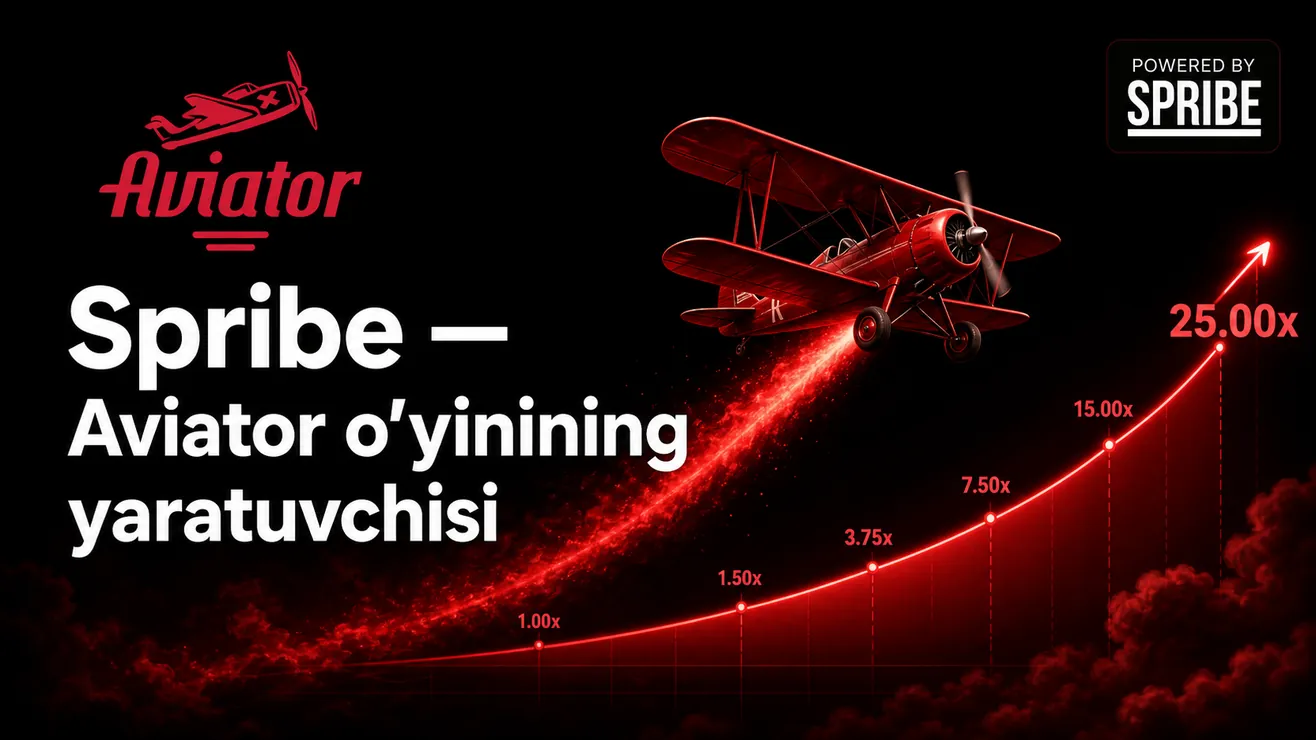 Spribe kompaniyasi — Aviator crash game ishlab chiqaruvchisi haqida ma'lumot